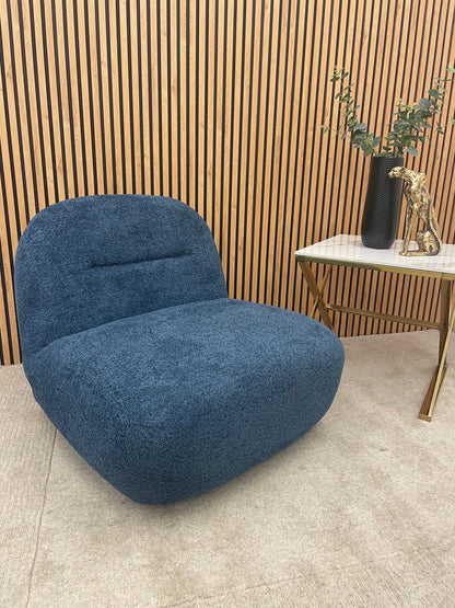 Miami Boucle Swivel Accent Chair