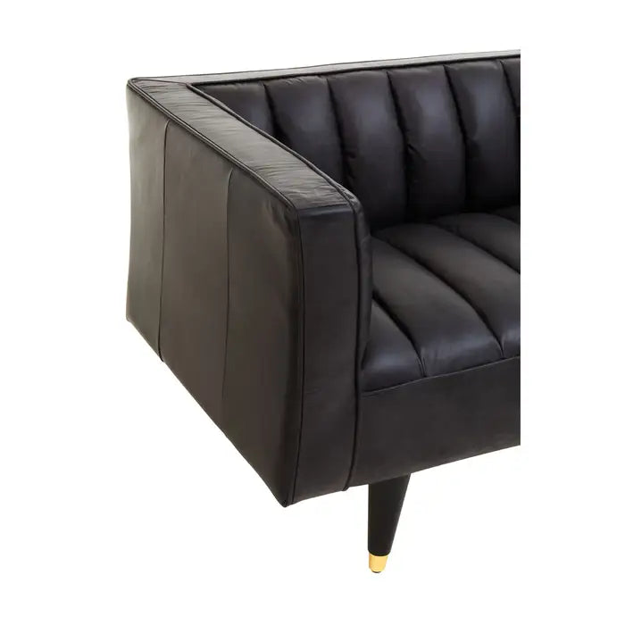 King Three Seater Sofa With Flared Arms