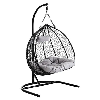 Goa Double Black Hanging Chair