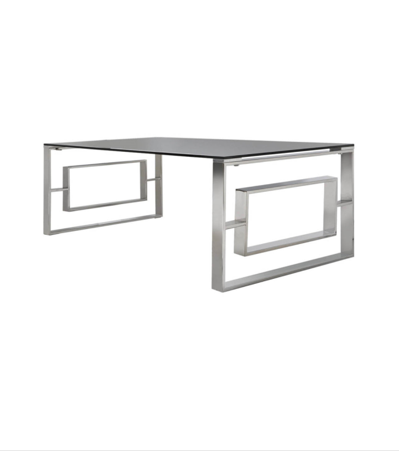 Apexi Chrome Coffee Table