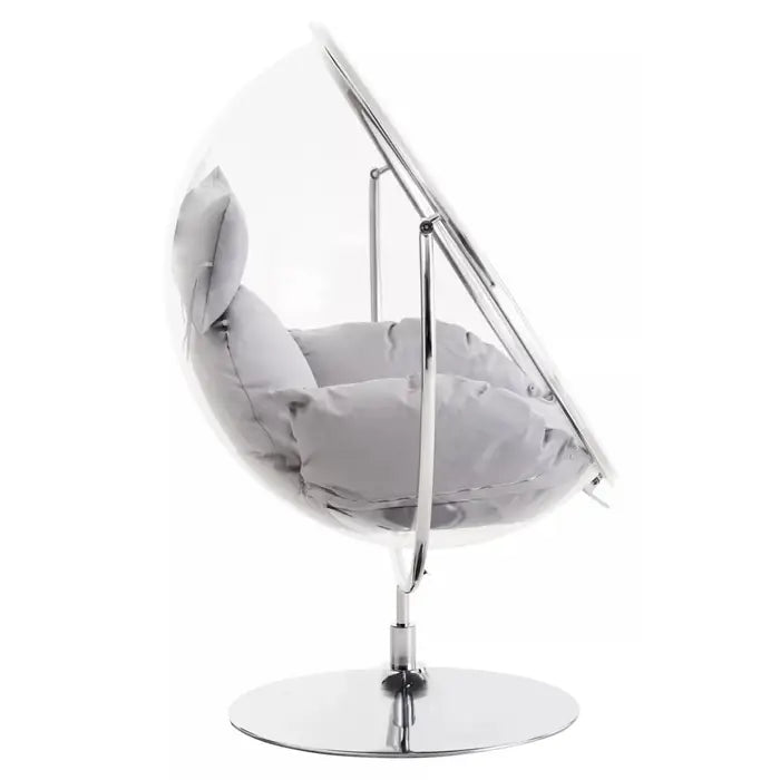 Goa Hanging Chair With Grey Cushions