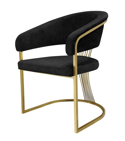 Norando Black Dining Chair