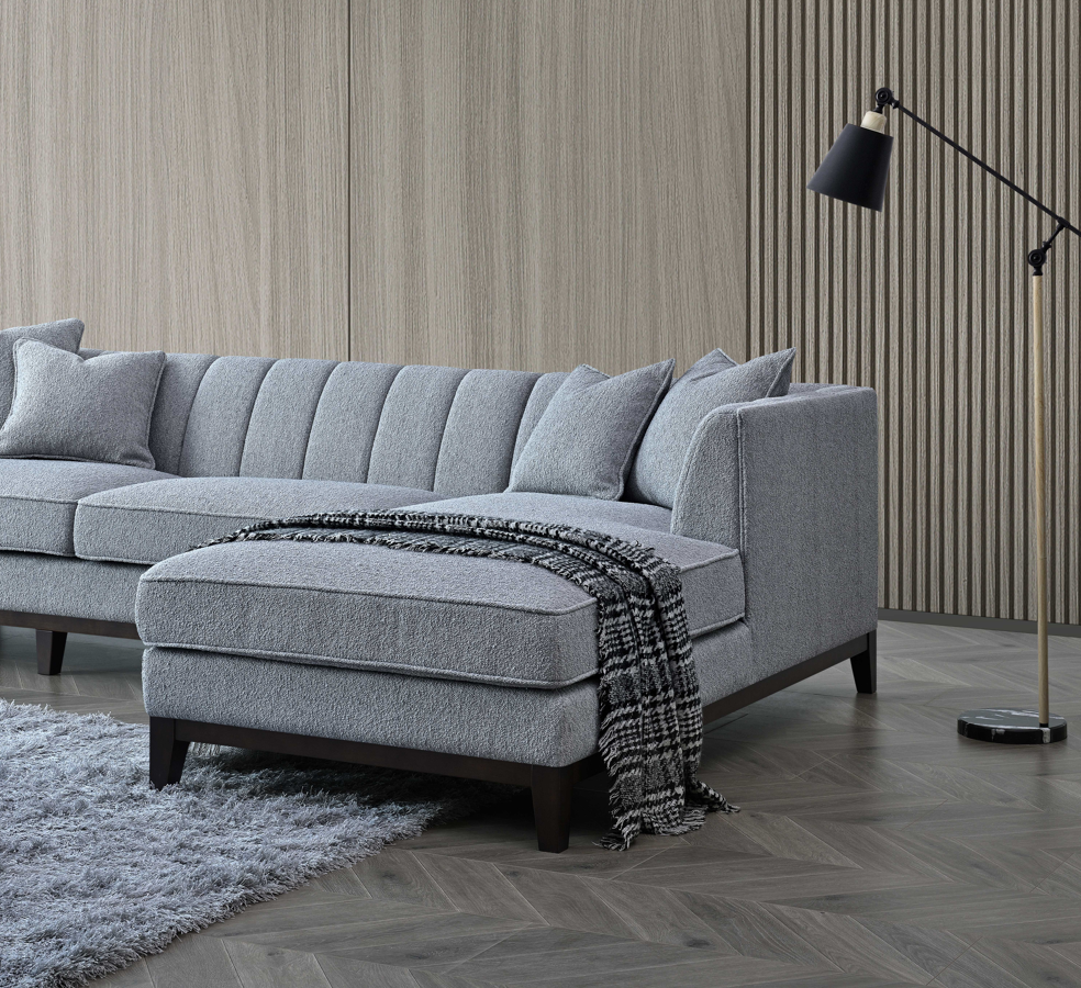 Luxo Corner Group in Dolphin Boucle