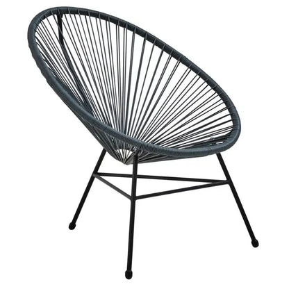 Miami Grey Rattan 3 Piece Patio Set