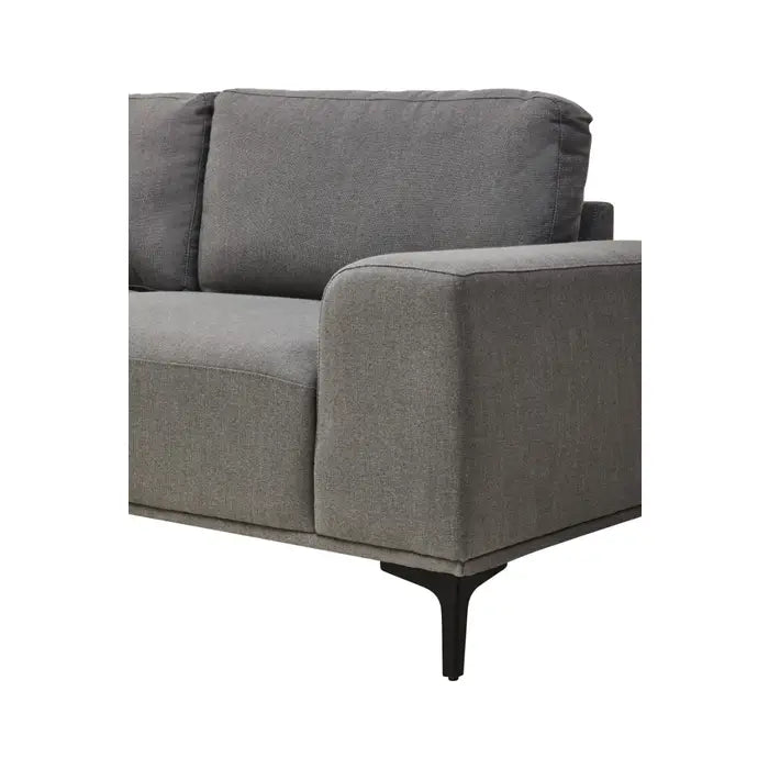 Foulon 3 Seat Fabric Right Chaise Sofa