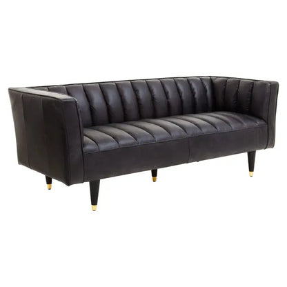 King Three Seater Sofa With Flared Arms