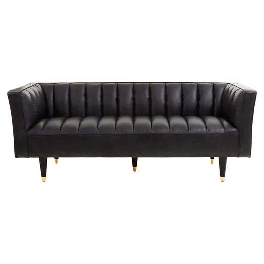 King Three Seater Sofa With Flared Arms