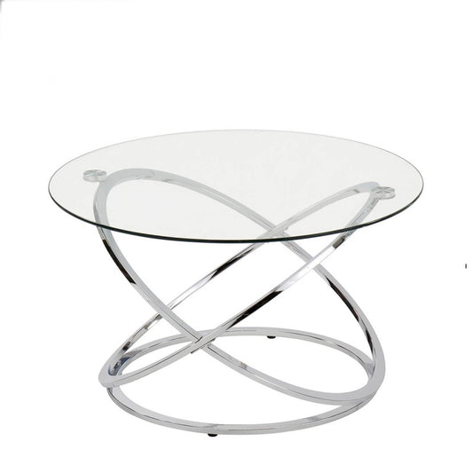 Rizz Chrome Coffee Table