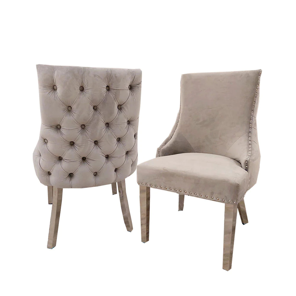 Kensington Dining Chair Light Grey