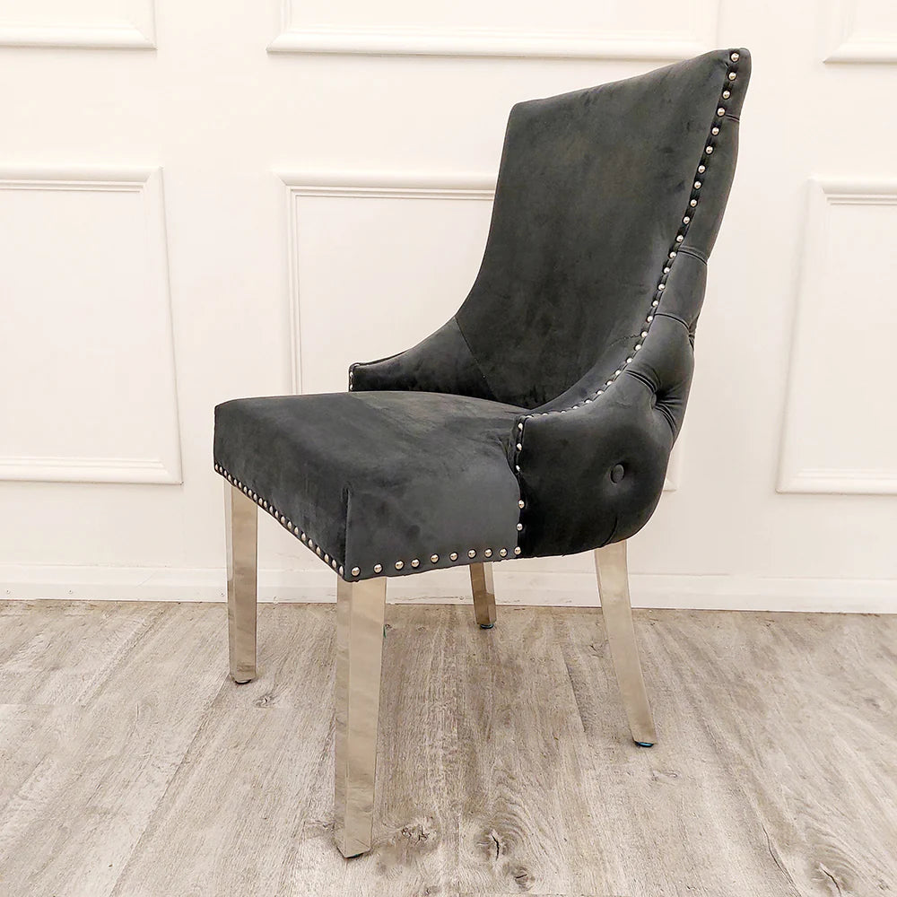 Kensington Dining Chair Dark Grey