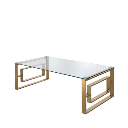 Apexi Gold Metal Coffee Table