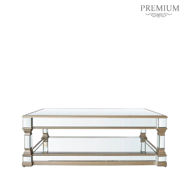 Apol Champagne Mirrored Coffee Table