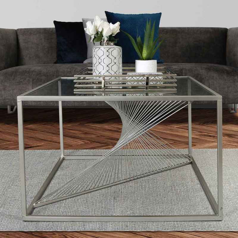 Lorna Silver Coffee Table