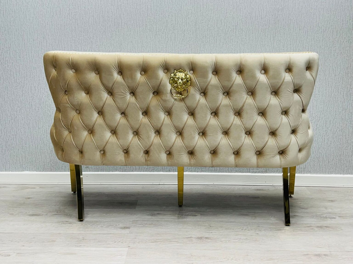 Gold Frame Sadie Bench