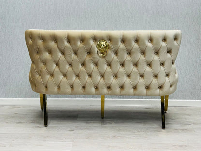 Gold Frame Sadie Bench