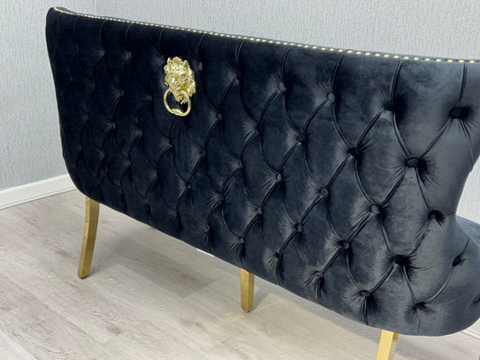 Gold Frame Sadie Bench