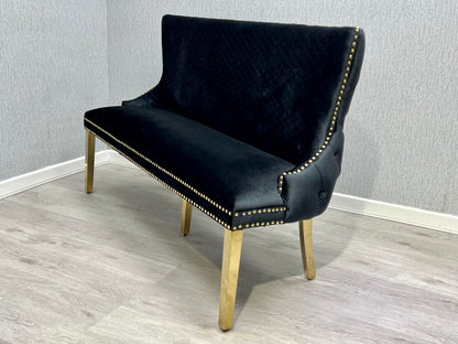 Gold Frame Sadie Bench