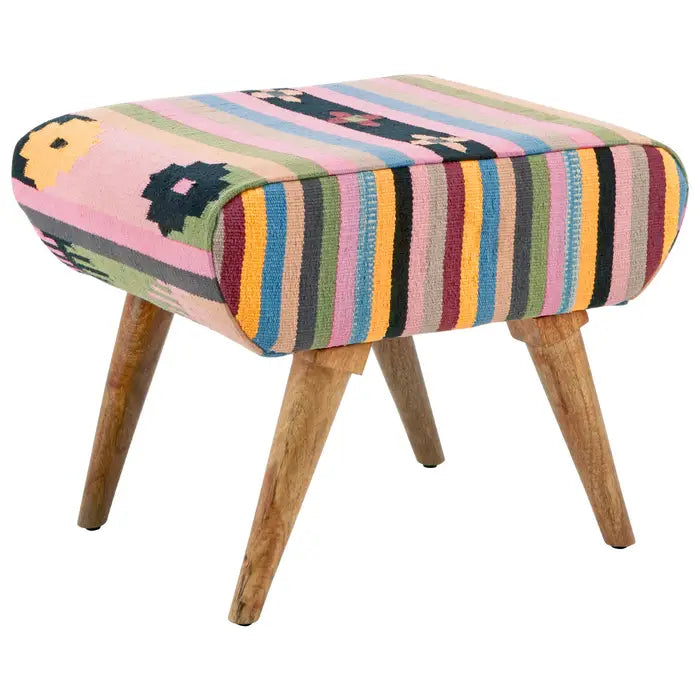 Multicolour Footstool