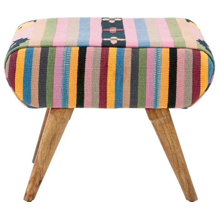 Multicolour Footstool