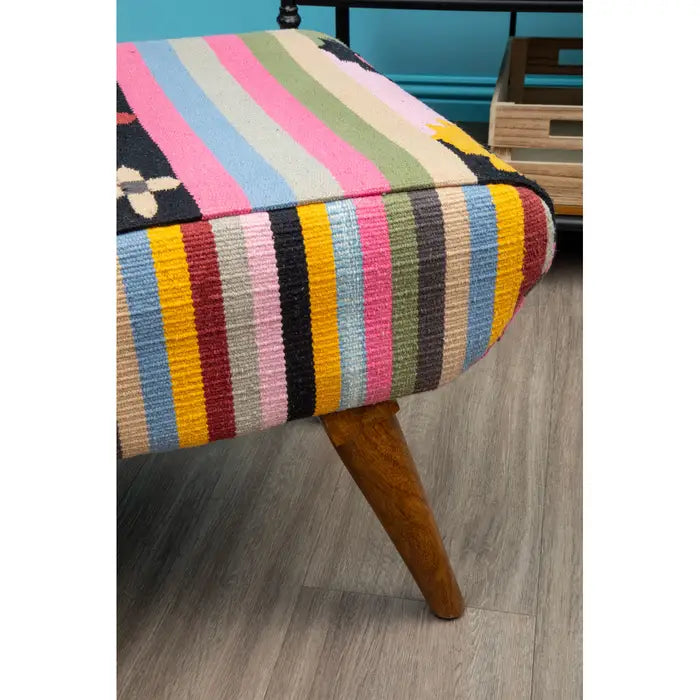 Multicolour Footstool