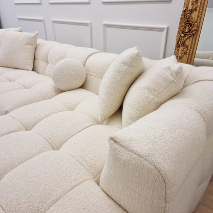 The Bubble Cloud Boucle Corner Sofa