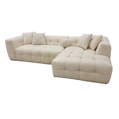 The Bubble Cloud Boucle Corner Sofa