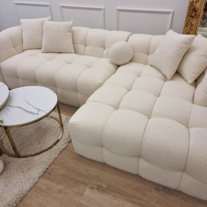 The Bubble Cloud Boucle Corner Sofa