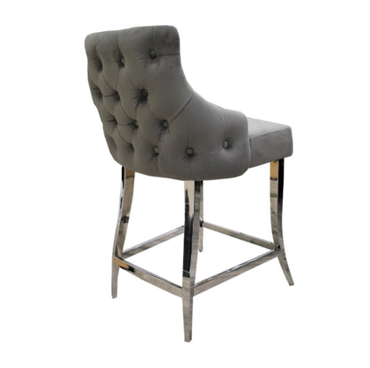 Capri Button Backed Bar Stool