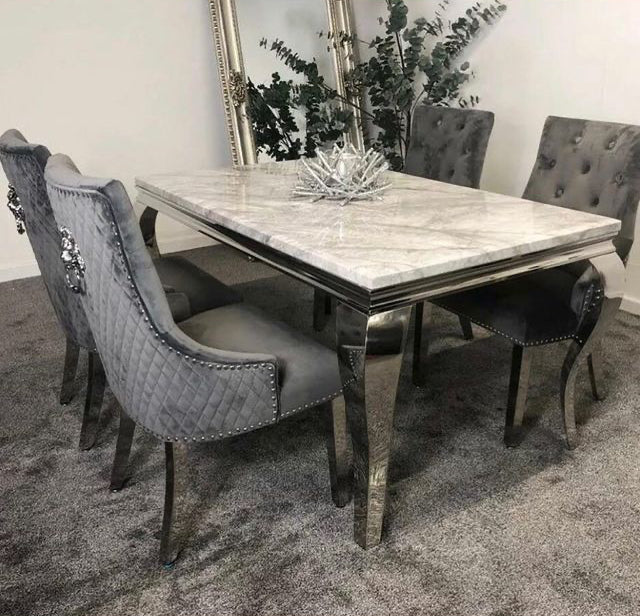 Louis Dining Table Set Bentley Chairs