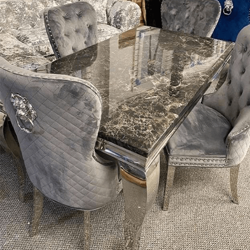 Louis Dining Table Set Mayfair Chairs