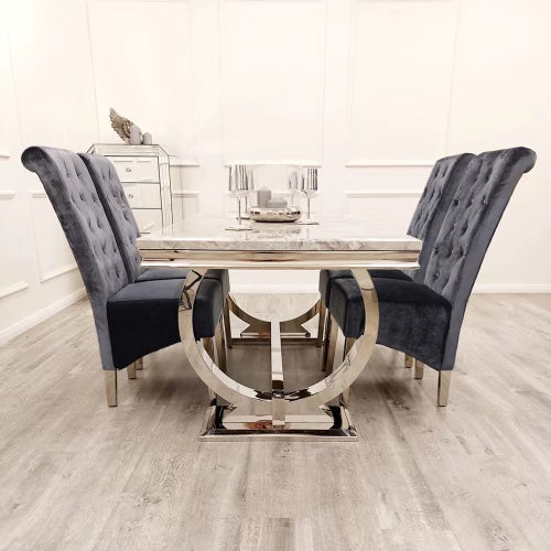 Grande Dining Table Set | Emma Chairs